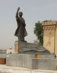 Al-Mutanabbi Statue in Baghdad