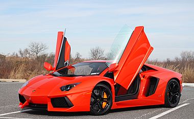 lamborghini aventador facts for kids