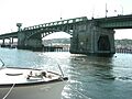 Ballard Bridge from Seattle Maritime Academy 01