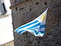 Bandiera dell'Uruguay a Otranto