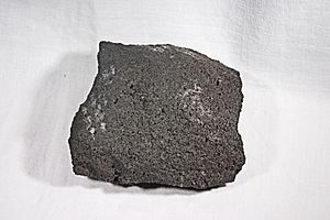 Basaltic Andesite from Paricutin volcano in Mexico - Smithsonian Rock Sample