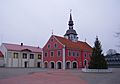 Bauska Town Hall corner