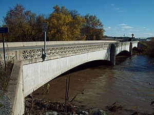 Bridge between Monroe and Penn Townships Oct 09