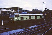 British Rail Class 53 number D0280 (Falcon) at King's Cross station, London.jpg