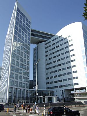 Building of the International Criminal Court in The Hague