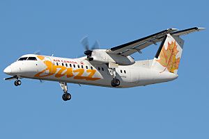 C-GTAG landing in Vancouver