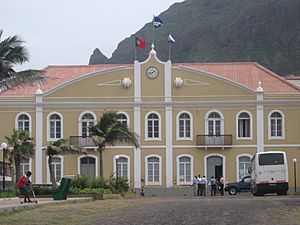 Municipal hall of Ribeira Grande in Ponta do Sol