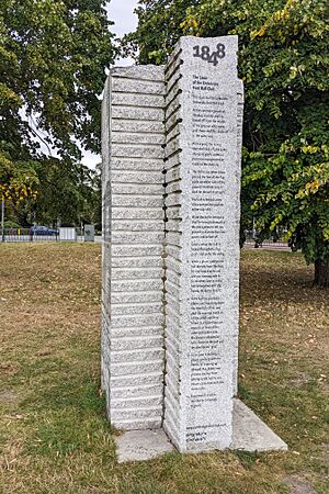 Cambridge Rules 1848 monument 1