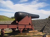 Cannon at Fort Moultrie IMG 4545