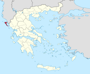 Corfu in Greece.svg