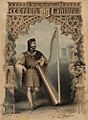Dafydd ap Gwilym - Frontispiece John Parry's The Welsh Harper