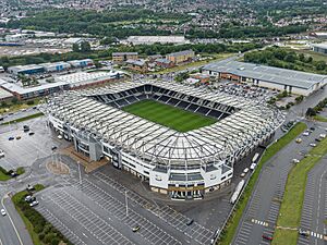 Derby pride park stadium derby county