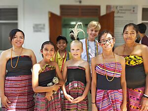 Dili International School celebrating culture