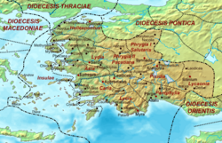 Dioecesis Asiana 400 AD