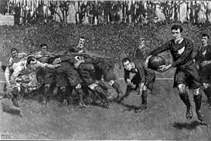 England vs allblacks Gillett 1905