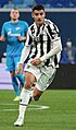 FC Zenit Saint Petersburg vs. Juventus, 20 October 2021 19 - Álvaro Morata (cropped)