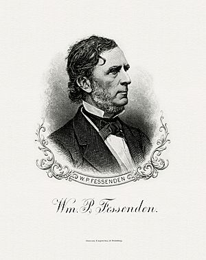 FESSENDEN, William P-Treasury (BEP engraved portrait)