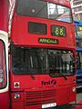First Manchester bus 5083 (ORJ 83W), Museum of Transport in Manchester, 30 June 2007