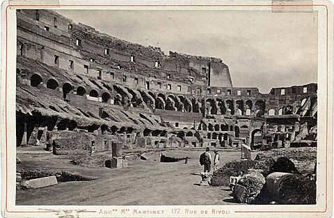 Frith, Francis (1822-1898) - Roma - Interno del Colosseo