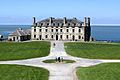 Front view of the French Castle at Fort Niagara