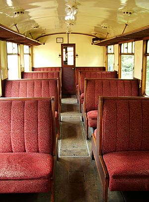 GWR Railcar 22 Interior