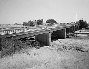 The historic Hassayampa Bridge
