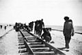 Hejaz Rail track laying near Tabuk 1906