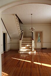 Interior Main Staircase of the Bedford Alum Springs Hotel