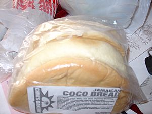 Jamaican coco bread