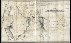 Jedediah Smith map by George Gibbs - WDL