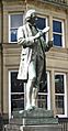 Joseph Priestley statue Leeds City Square 19 March 2018 1 close