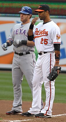 Josh Hamilton and Derrek Lee 2011