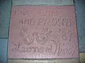 Leonard Nimoy (handprints in cement)