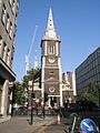 Looking from Minories across to St Botolph, Aldgate - geograph.org.uk - 1004803
