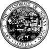 Official seal of Lowell, Massachusetts