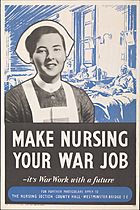 Make Nursing Your War Job Art.IWMPST14571