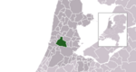 Location of Zaanstad