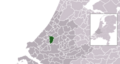 Map - NL - Municipality code 1926 (2009)