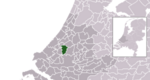 Location of Pijnacker-Nootdorp