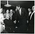 Mary Collins, Mayor John F. Collins, President John F. Kennedy, and unidentified woman and men (10559425146)