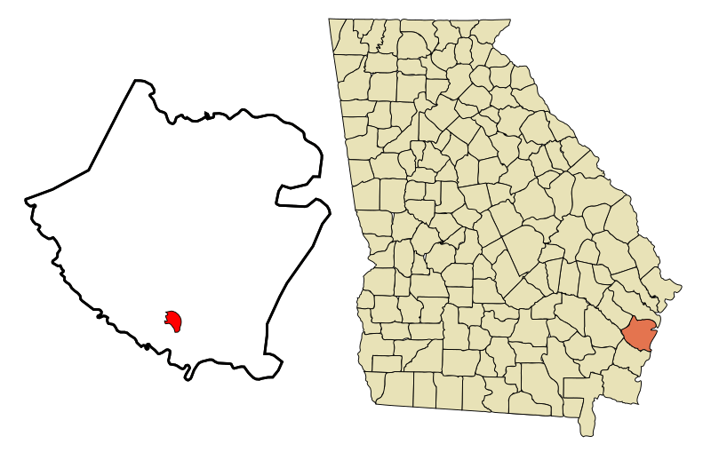 Image: McIntosh County Georgia Incorporated and Unincorporated areas