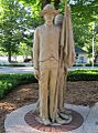 Monument honoring a Confederate Soldier located in the Garden of Honor at the Allendale Community Park.