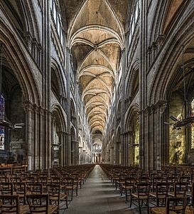 Notre-Dame de Rouen, Nave 20140521 1