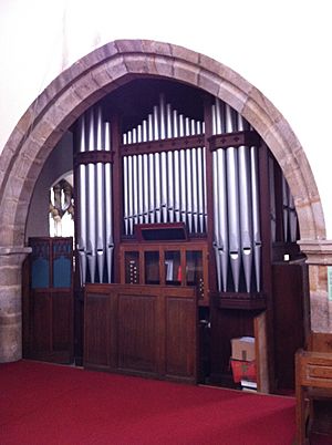 Organ in Askrigg church