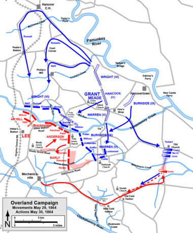 Overland Campaign May 29-30