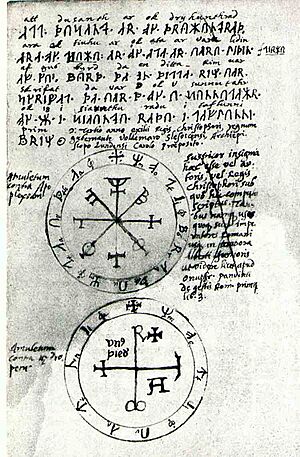 Page 21 of Computus Runicus by Ole Worm (1626)