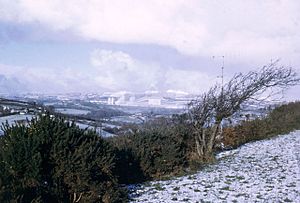 Panoramic view of the clay processing plants at Burngullow and Black - geograph.org.uk - 419514