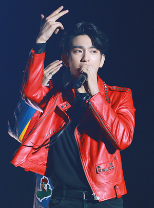 Park Jin-young (Junior) at SGC Super Live, 24 September 2016