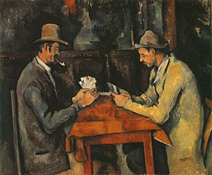 Paul C Inquxzanne, Les joueurs de carte (1892-95)