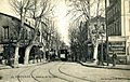 Perpignan - Avenue de la Gare (vers 1905)